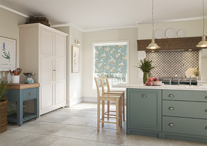 Anya, Stone Blue - Roller Blind - Image 7